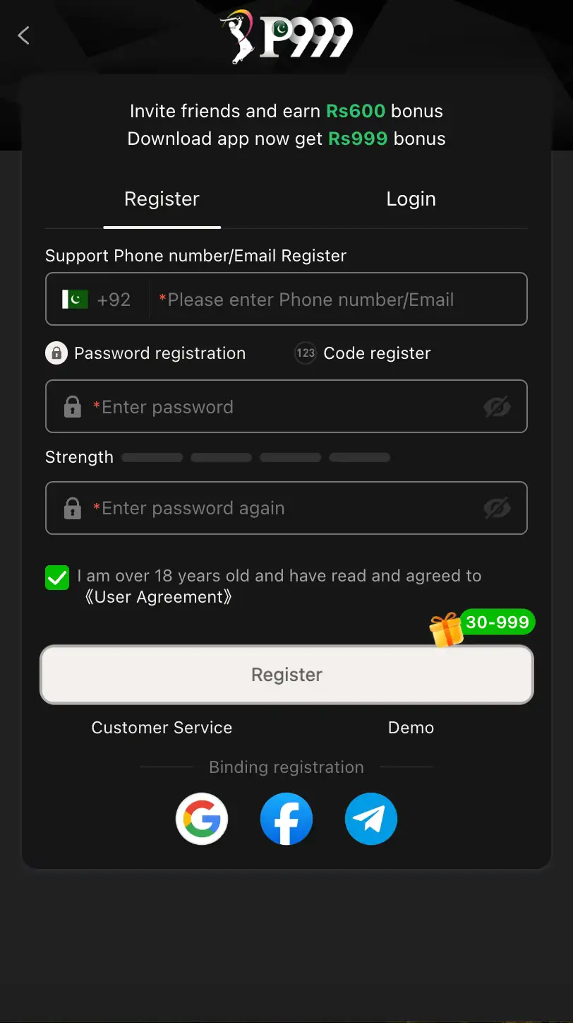 p99 login
